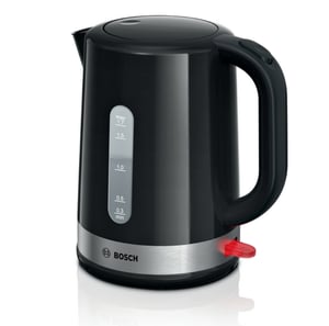 Bosch TWK6A513 czajnik elektryczny 1,7 l 2200 W Czarny, Stal nierdzewna