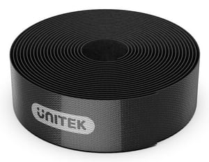 UNITEK OT142BK opaska kablowa Rzep do kabli Mikrofibra Czarny 1 szt.