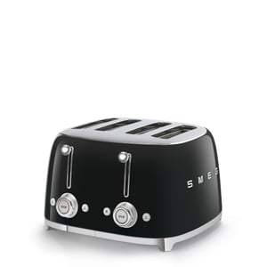 Smeg TSF03BLEU 6-slice toaster, 2000 W, Black