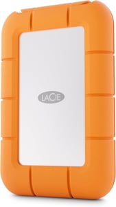 LaCie STMF4000400 Extern SSD-hårddisk 4 TB USB Type-C USB 3.2 Gen 2x2 Grå, Orange