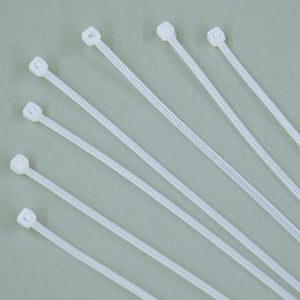 Tripp Lite P352-07N-100 Cable Tie, Gray, 100 pcs.