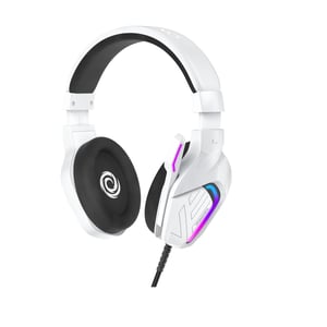 Oniverse Meteor Hörlurar med sladd, huvudband, gaming, vit