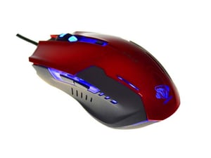 E-blue Auroza G myszka Gaming Po prawej stronie USB Typu-A Optyczny 3000 DPI