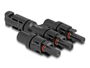 DeLOCK DL4 Solar Connector: 1 x Male to 3 x Female