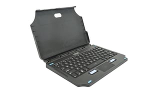 Gamber-Johnson 7160-1869-00 QWERTY US English Pogo Pin Keyboard for Mobile Devices, Black