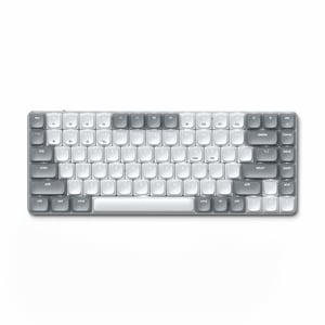 Satechi SM1 klawiatura Biuro USB + Bluetooth QWERTY Angielski Szary, Biały