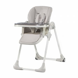 Kinderkraft YUMMY Multifunctional High Chair for Children, Hard Seat, Gray