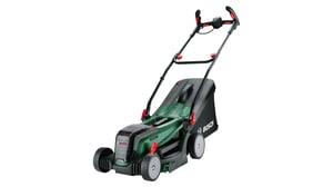 Bosch 37-550 Standard Lawn Mower, Battery-Powered, Black, Green