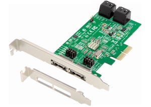 Dawicontrol DC-624e R2, RAID-Karte kontroler RAID PCIe 2.0 6 Gbit/s
