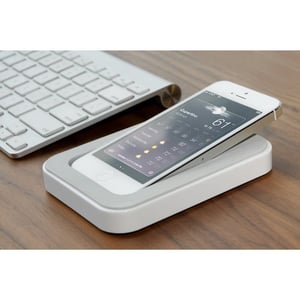 Bluelounge Saidoka Telefon komórkowy, MP3 Biały USB Wewnętrzna