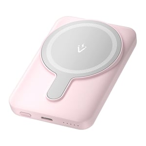 Vention FHSP0 powerbank 5000 mAh Trådlös laddning Rosa
