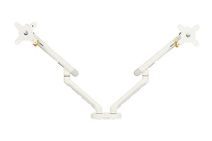BakkerElkhuizen BE Flexible Dual 88,9 cm (35") skrivbord, vitt