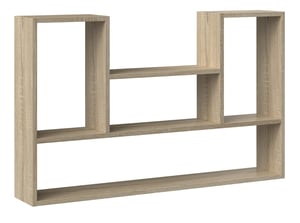 Topeshop BILBAO 4P SONOMA półka Półka pływająca Do montażu na ścianie Płyta wiórowa Dąb