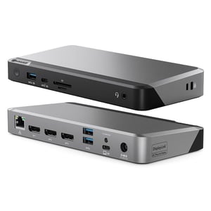 ALOGIC DX3 Kabelansluten USB 3.2 Gen 1 (3.1 Gen 1) Type-C Svart, Grå