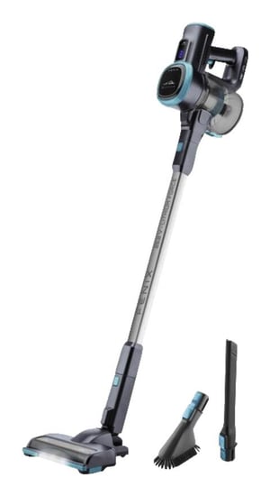 Eta Fenix 2-in-1 Upright Vacuum Cleaner, Battery-Powered, Dry, HEPA, Bagless, 0.6 L, Blue, Gray