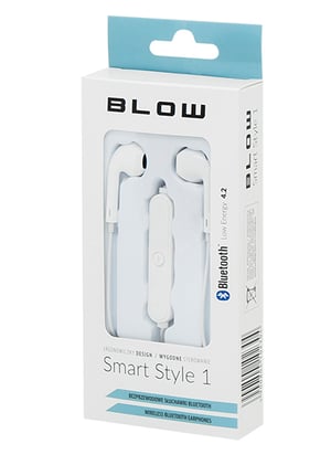 BLOW 32-779# słuchawki/zestaw słuchawkowy Bezprzewodowy Douszny Połączenia/muzyka Bluetooth Biały