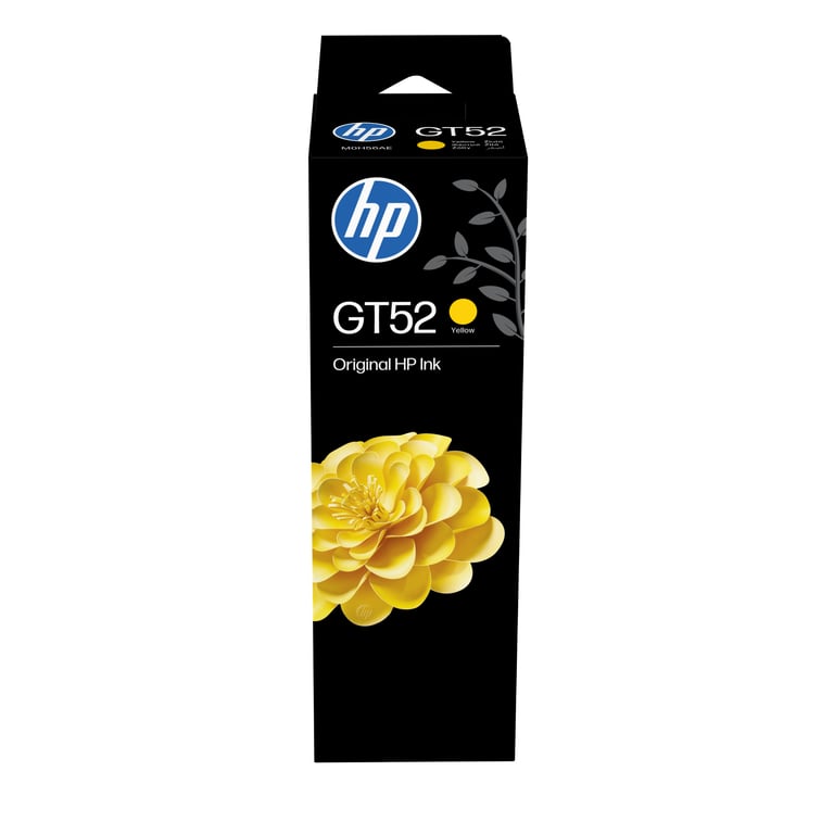 HP Butelka z oryginalnym żółtym atramentem GT52