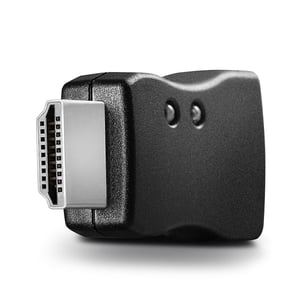 Lindy 32115 przejściówka do kabli HDMI Czarny