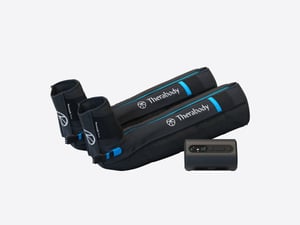 Therabody RecoveryAir Prime masażer Nogi Czarny, Niebieski