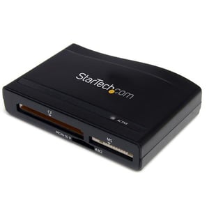 StarTech FCREADHCU3 USB 3.2 Gen 1 (3.1 Gen 1) Card Reader, Black