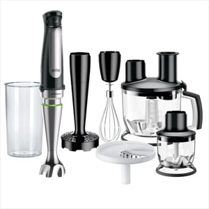 Braun MQ 7087X 1,2 l Stabmixer 1000 W Schwarz, Edelstahl