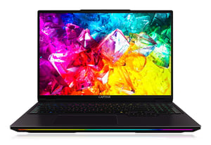 CAPTIVA GY6 959IG 25T1 Intel Core Ultra 9 275HX Laptop 40,6 cm (16") WQXGA 64 GB DDR5-SDRAM 2 TB SSD NVIDIA GeForce RTX 5090 Wi-Fi 6 (802.11ax) Windows 11 Home Niemiecki Czarny