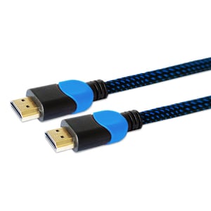Savio GCL-02 HDMI Cable, 1.8 m, HDMI Type A (Standard), Black, Blue
