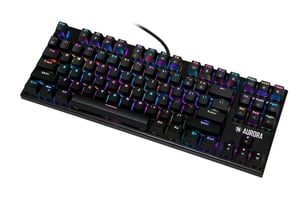 iBox IKGMK2R USB-gamingtangentbord QWERTY US English Svart