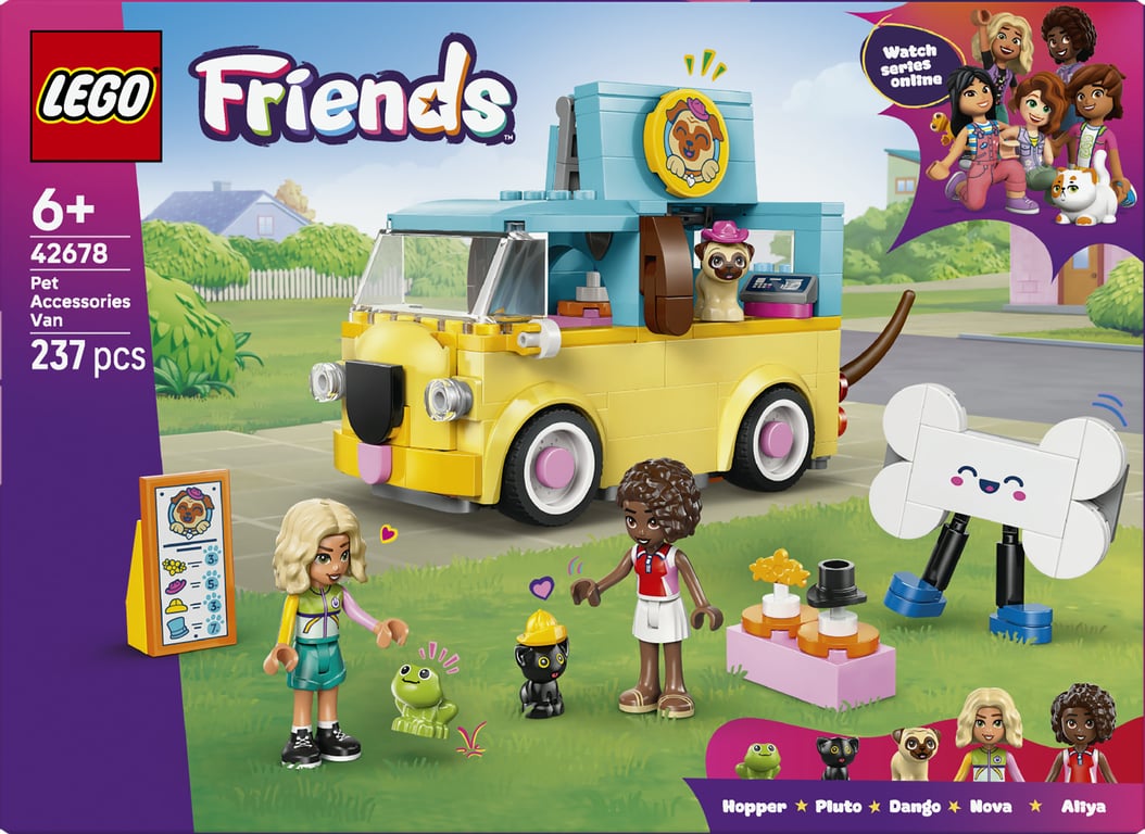 LEGO Friends Furgonetka z akcesoriami dla zwierząt