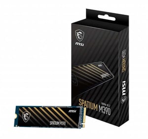 MSI SPATIUM M390 NVMe M.2 500 GB SSD-Laufwerk PCI Express 3D NAND