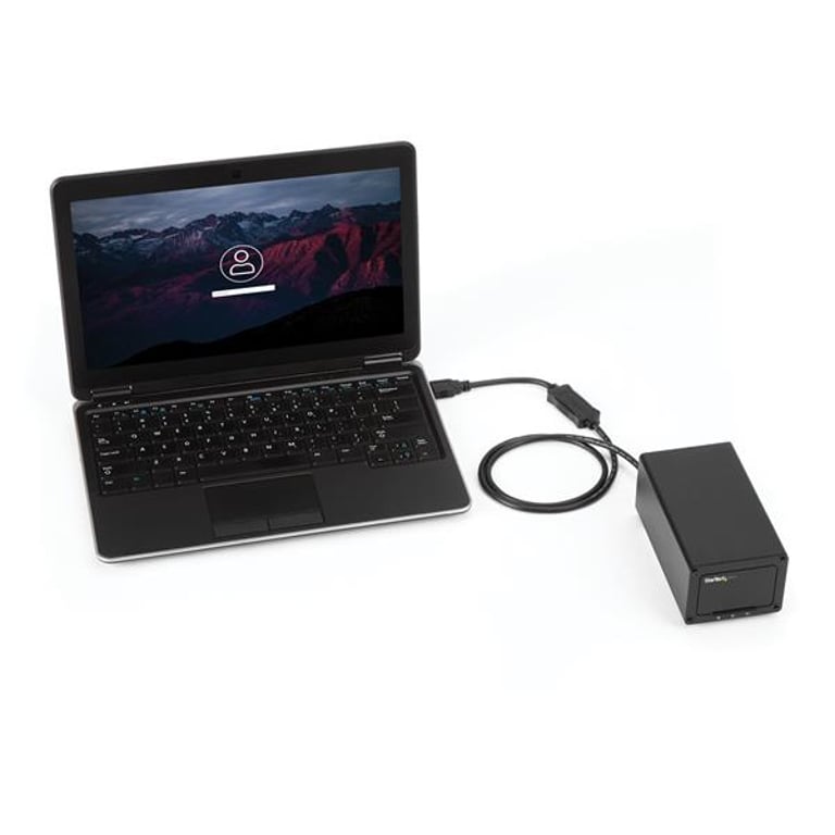 StarTech USB3S2ESATA3 kabel USB 0,9 m USB A Czarny