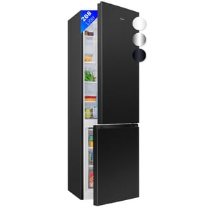 Bomann KG 7353 Freestanding 268 l Black, Stainless Steel
