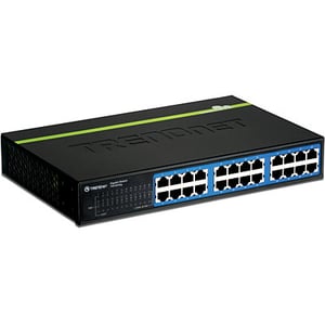 Trendnet TEG-S24DG Netzwerk-Switch, nicht verwaltet, schwarz