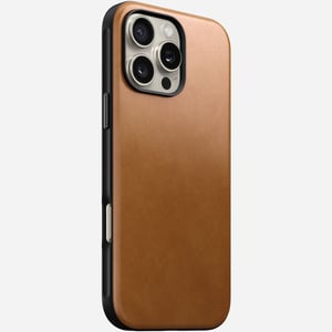 Nomad Modern Leather Case pokrowiec na telefon komórkowy 17,5 cm (6.9") Opalony/Jasnobrązowy