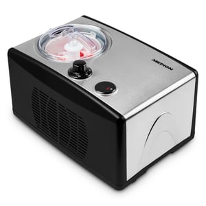 MEDION MD 18387 Kompresor ro robienia lodów 1,5 l 150 W Czarny, Srebrny