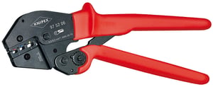 Knipex 97 52 06 kabelpress Verktyg för kabelsättning Svart, Röd