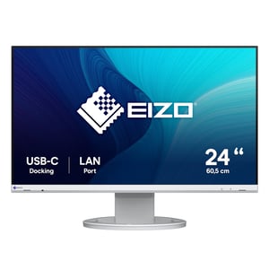 EIZO FlexScan EV2490-WT monitor komputerowy 60,5 cm (23.8") 1920 x 1080 px Full HD LCD Biały