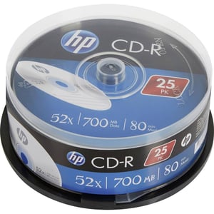 HP CRE00015 płyta CD CD-R 700 MB 52x 25 szt.