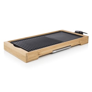 Tristar BP-2641 Grill, Bamboo, Black, 2200 W, Electric