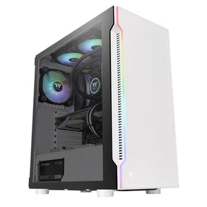 Thermaltake H200 TG Snow RGB Midi Tower Biały