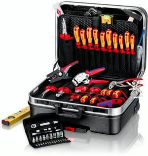 Knipex 00 21 06 zestaw kluczy i narzędzi 68 przyb.