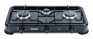 Promis KG300C płyta kuchenna Czarny Blat Gaz 3 stref(y)