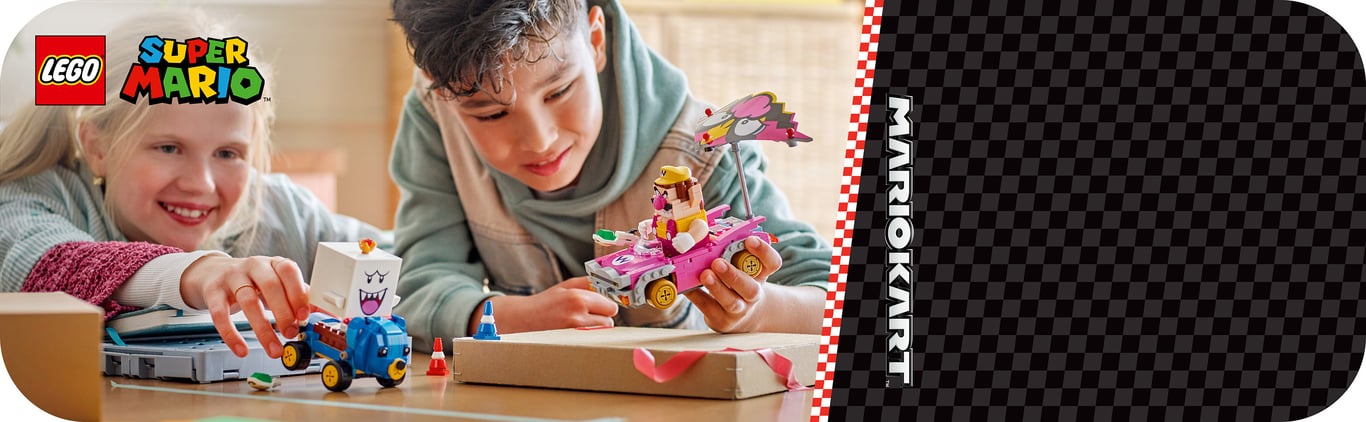 LEGO Super Mario Mario Kart™ — Wario i King Boo