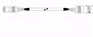 Supermicro CBL-0341L internes USB-Kabel