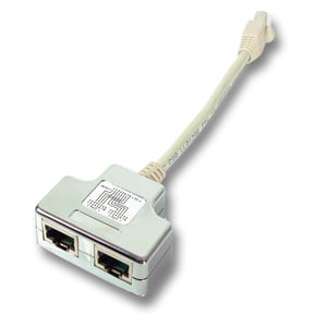 EFB Elektronik K5125.015 przejściówka do kabli RJ-45 2 x RJ-45 Biały