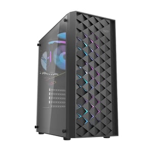 darkFlash DK351 BLACK zabezpieczenia & uchwyty komputerów Tower Czarny