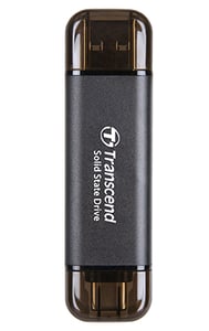 Transcend ESD310C Thunderbolt-Technologie 512 GB USB Typ A auf USB Typ C USB 3.2 Gen 2x2 Schwarz