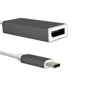 Qoltec 50429 zewnętrzna karta graficzna usb Czarny, Biały