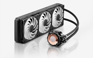 Sapphire NITRO+ S360-A AIO-Prozessor-Flüssigkeitskühlset 12 cm Schwarz 1 Stück