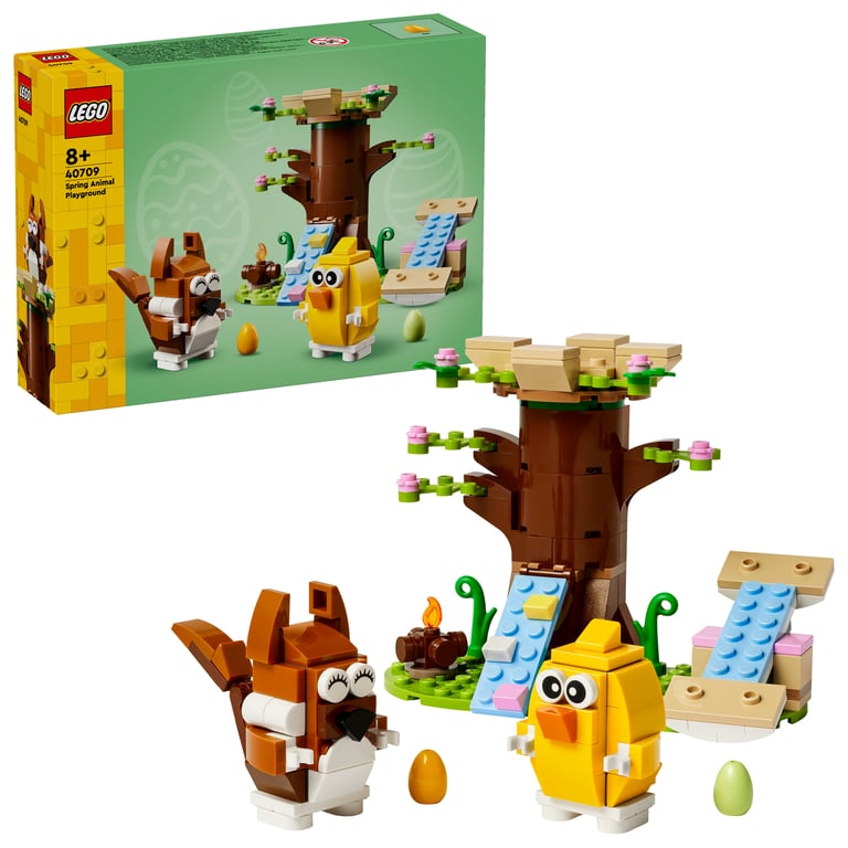LEGO Iconic Wiosenny plac zabaw dla zwierzątek